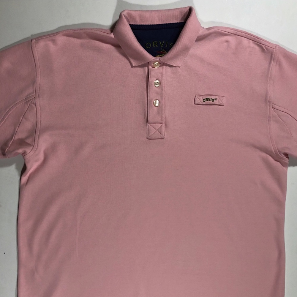 Orvis polo size large. Pink. Excellent used.